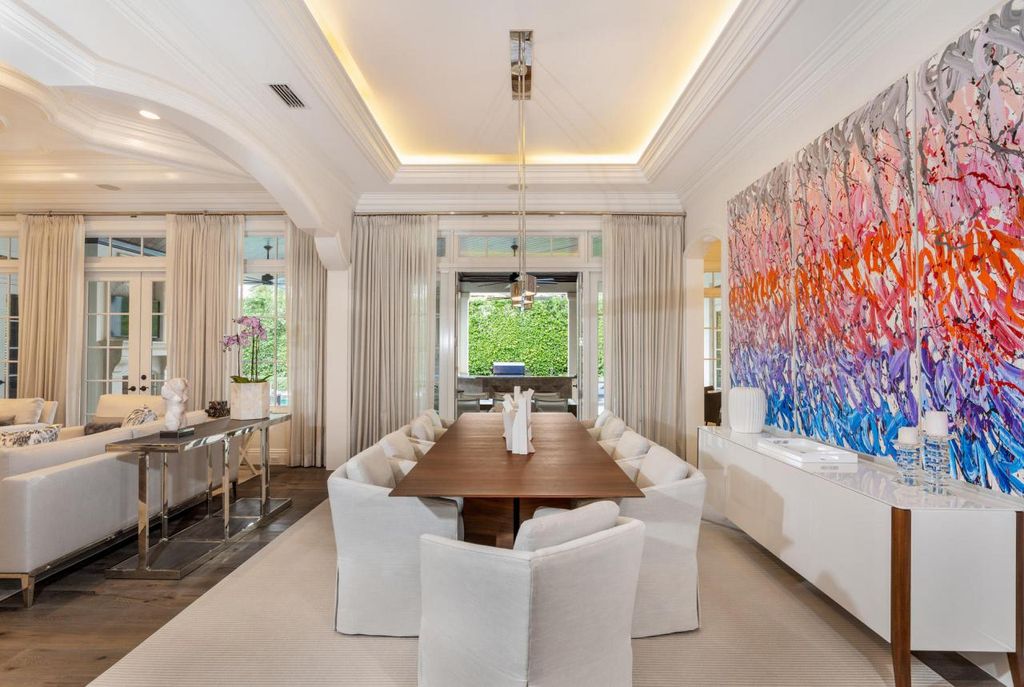 The Home in Boca Raton is a luxurious home offers an idyllic private sanctuary in a premier location now available for sale. This home located at 283 Fern Palm Rd, Boca Raton, Florida; offering 5 bedrooms and 7 bathrooms with over 6,500 square feet of living spaces.
