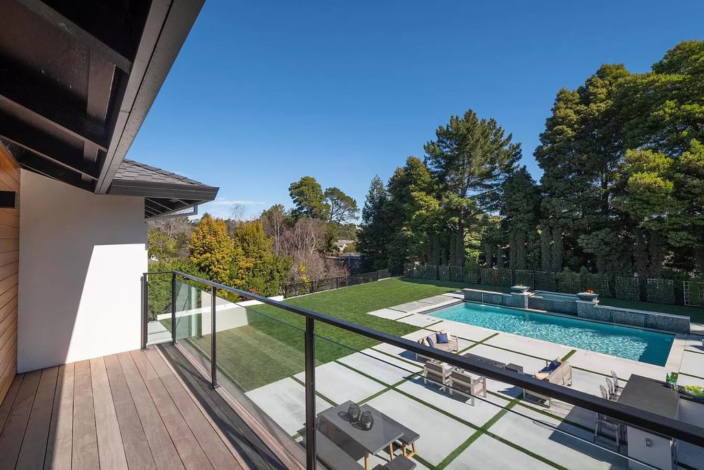 The Hillsborough Home is a spectacular, completely renovated, state-of-the-art home offers tremendous modern flair now available for sale. This home located at 1460 Crystal Dr, Hillsborough, California; offering 5 bedrooms and 7 bathrooms with over 4,000 square feet of living spaces.