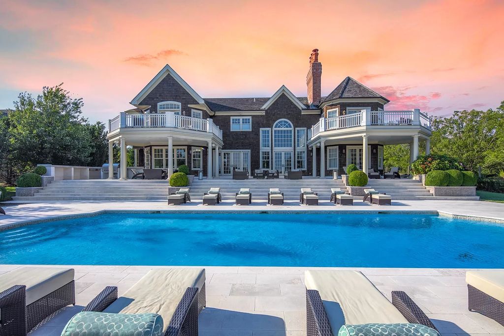 The Hamptons Home is a scenic estate that features 7-bedroom and 7.5 baths in the epicenter of Hamptons luxury real estate now available for sale. This Hamptons home located at 1062 Deerfield Rd, Water Mill, New York; offering 7 bedrooms and 8 bathrooms with over 6,500 square feet of living spaces.