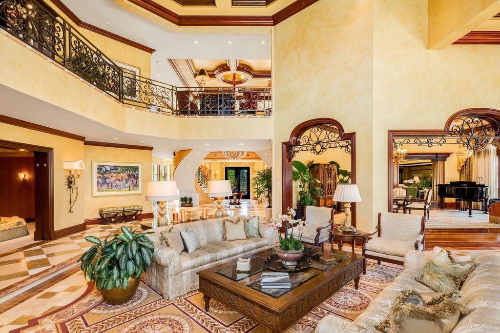 An Extraordinary Three storeys Villa in Boca Raton, Florida