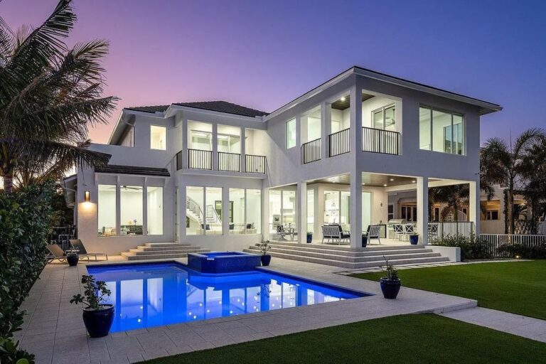An Incredible Brand New Coastal Contemporary Home in Florida for Sale at $4,499,999