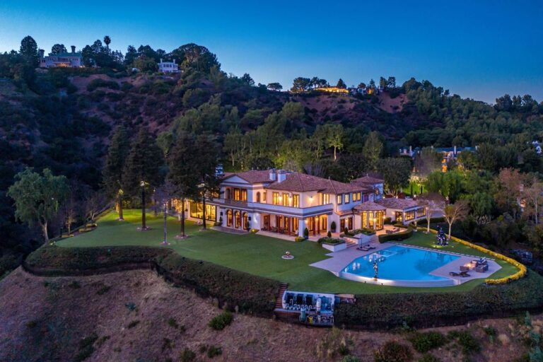 Beyond the Luxury! $110,000,000 Contemporary Mediterranean Beverly Hills Mansion