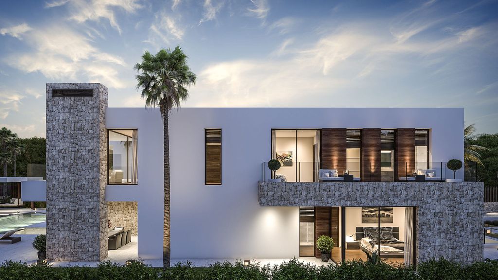 Concept Design of Villa Caleta in Spain by B8 Architecture and Design Studio