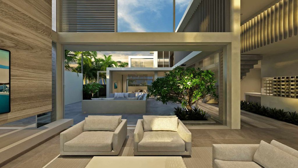 Conceptual Design of Waterways House is a project located in Cleveland, Queensland, Australia was designed in concept stage by Chris Clout Design; it offers holiday living all year round. This home located on beautiful lot with incredible water views and amazing outdoor living spaces.