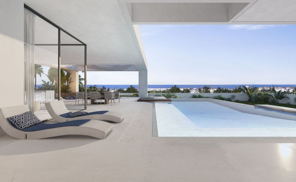 Design Concept of Contemporary Villa is a project located in the complex Velvet, New Golden Mile of Estepona was designed in concept stage in Modern style; it offers luxurious modern living.