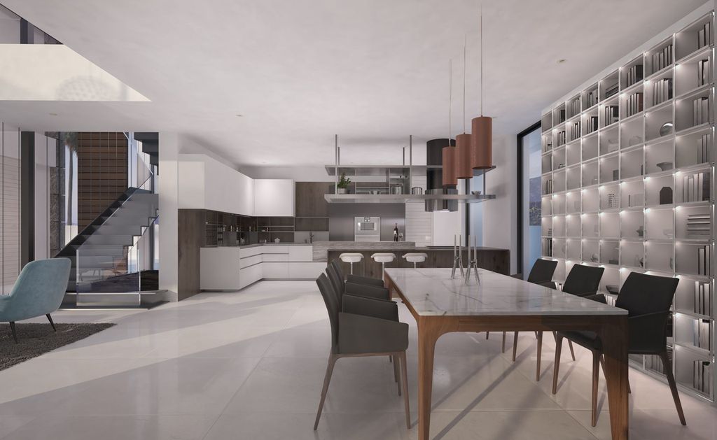 Design Concept of Contemporary Villa is a project located in the complex Velvet, New Golden Mile of Estepona was designed in concept stage in Modern style; it offers luxurious modern living.