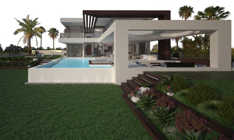 Design Concept of Luxurious Contemporary Villa in Estepona, Spain