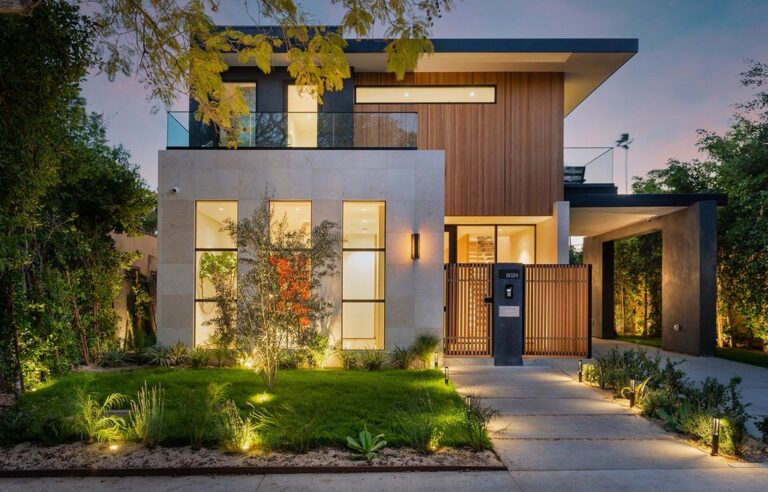 Impressive From Every Angle inside $5,488,000 New Construction Home in West Hollywood
