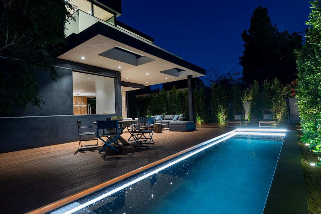 The Home in West Hollywood is a Jae Omar Designed New Construction features indoor-outdoor entertaining spaces now available for sale. This home located at 9024 Rangely Ave, West Hollywood, California; offering 4 bedrooms and 6 bathrooms with over 4,400 square feet of living spaces.