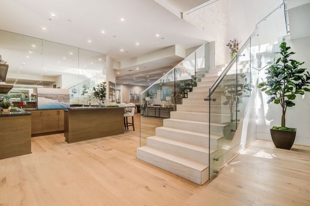 Inside Newly Constructed Oceanside house in Corona Del Mar, California