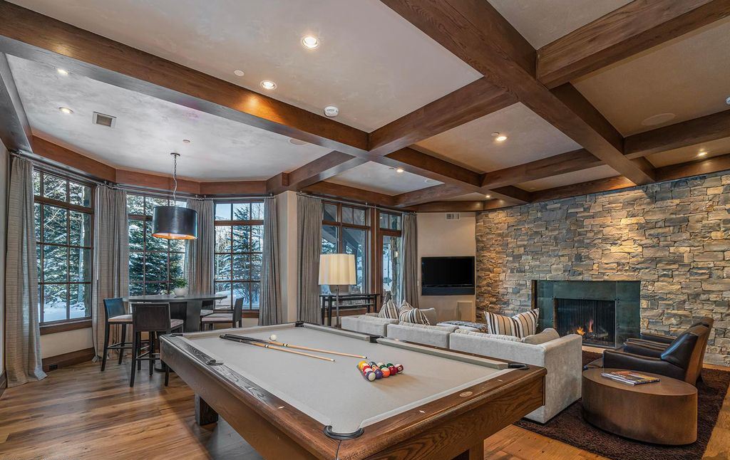 The Vail Mountain Chalet is a luxurious a classic European-inspired property with exclusive access to Vail Mountain now available for sale. This home located at 615 Forest Pl, Vail, Colorado; offering 7 bedrooms and 14 bathrooms with over 11,800 square feet of living spaces.