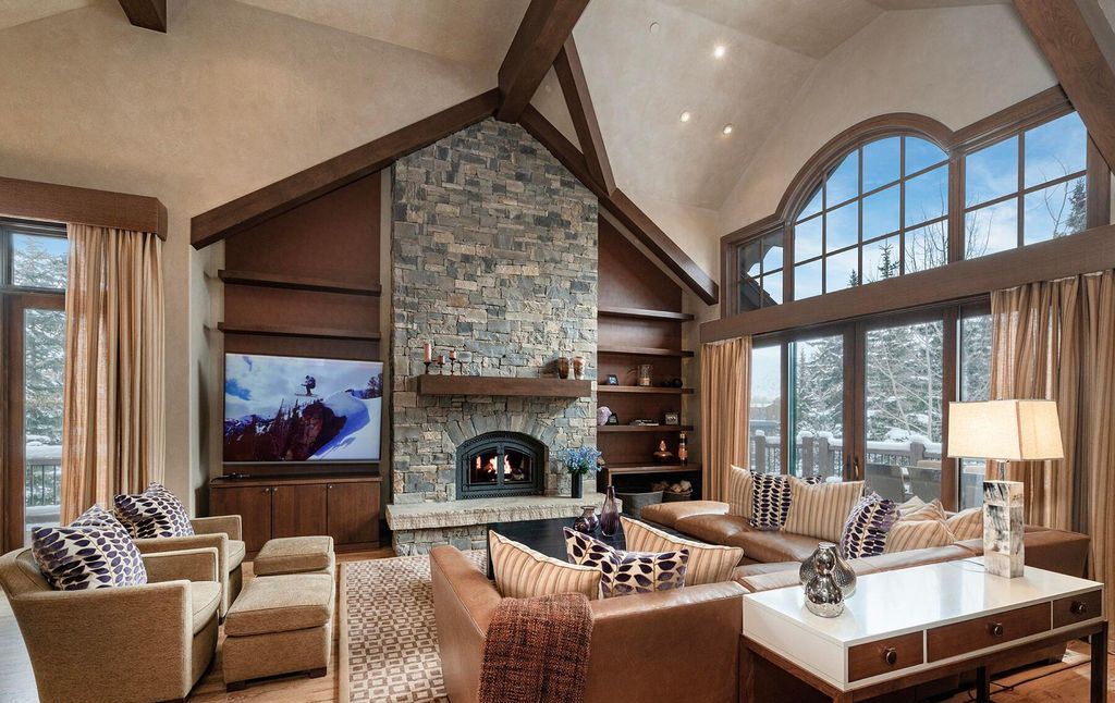 The Vail Mountain Chalet is a luxurious a classic European-inspired property with exclusive access to Vail Mountain now available for sale. This home located at 615 Forest Pl, Vail, Colorado; offering 7 bedrooms and 14 bathrooms with over 11,800 square feet of living spaces.