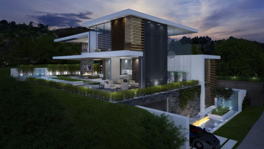 Magnificent Thrasher Mansion Design Concept by CLR Design Group