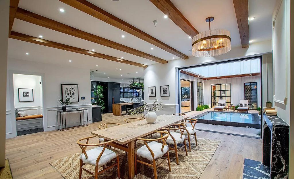 The West Hollywood Home in the heart of the Melrose Arts District perfect for entertaining as it is for private moments now available for sale. This home located at 848 N Gardner St, Los Angeles, California; offering 5 bedrooms and 6 bathrooms with over 5,000 square feet of living spaces.