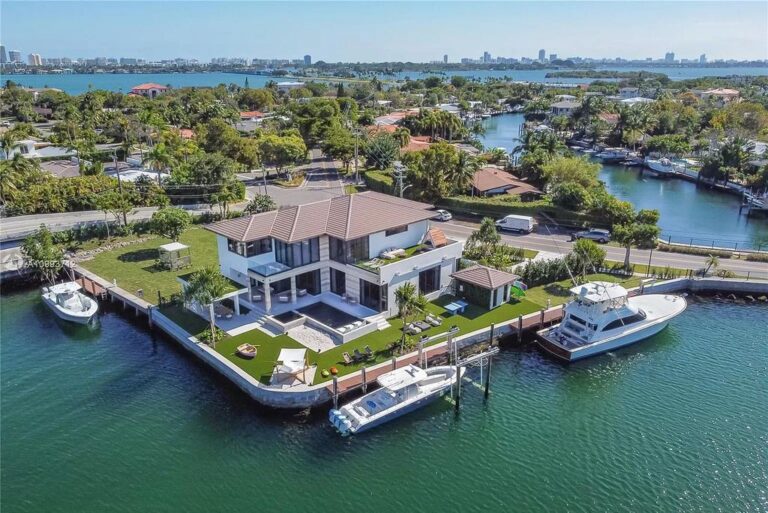2021 New Waterfront Home in North Miami hits the Market for $8,900,000