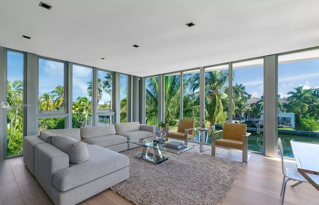 The Home in Golden Beach is one of a kind tropical modern gem built in 2016 now available for sale. This home located at 325 Centre Is, Golden Beach, Florida; offering 8 bedrooms and 11 bathrooms with over 9,000 square feet of living spaces. 