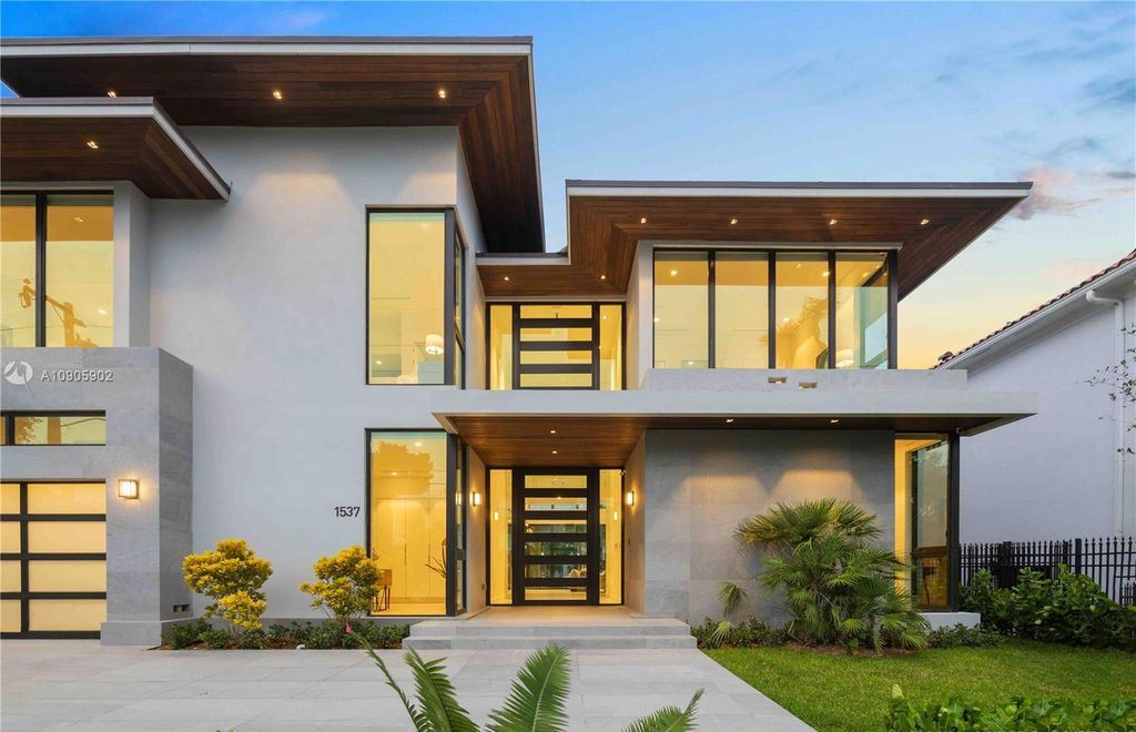 The Home in Fort Lauderdale is a sophisticated luxurious 2 story modern design on 70 foot of deep water now available for sale. This home located at 1537 SE 13th St, Fort Lauderdale, Florida; offering 6 bedrooms and 7 bathrooms with over 4,700 square feet of living spaces.