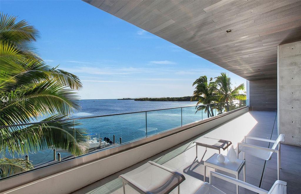 The Miami Waterfront Home is a sensational Biscayne Bay estate boasts open Bay Views now available for sale. This home located at 3591 Rockerman Rd, Miami, Florida; offering 5 bedrooms and 5 bathrooms with over 7,700 square feet of living spaces.
