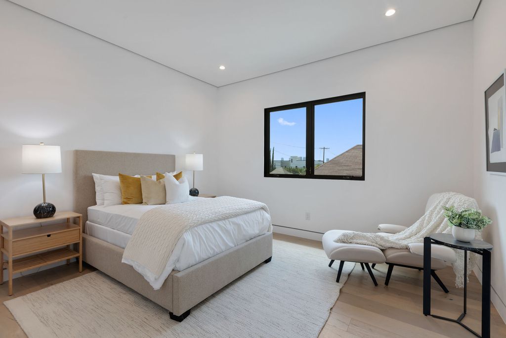 The Contemporary Modern Home in Los Angeles is a striking new construction in an unbeatable location now available for sale. This home located at 7952 W 4th St, Los Angeles, California; offering 5 bedrooms and 6 bathrooms with over 4,800 square feet of living spaces.