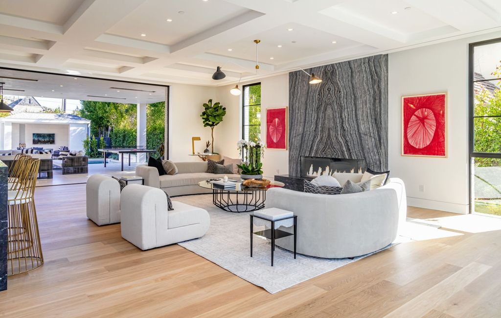 The Ultimate Entertainers Dream Home in Beverly Hills is a brand new Hamptons-inspired modern estate now available for sale. This home located at 632 N Palm Dr, Beverly Hills, California; offering 7 bedrooms and 12 bathrooms with over 13,500 square feet of living spaces.