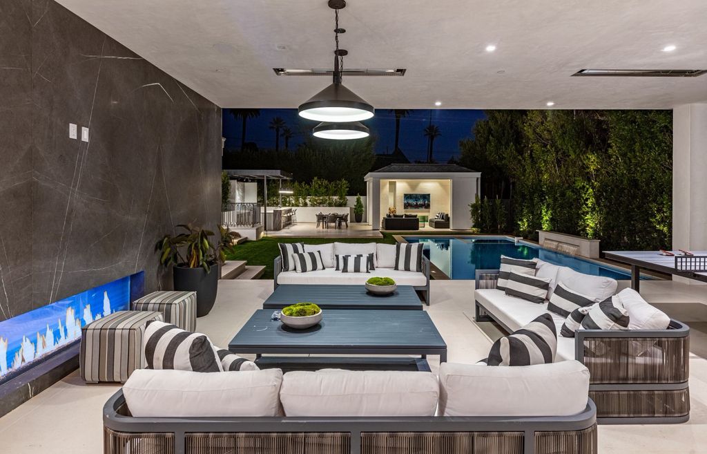 The Ultimate Entertainers Dream Home in Beverly Hills is a brand new Hamptons-inspired modern estate now available for sale. This home located at 632 N Palm Dr, Beverly Hills, California; offering 7 bedrooms and 12 bathrooms with over 13,500 square feet of living spaces.