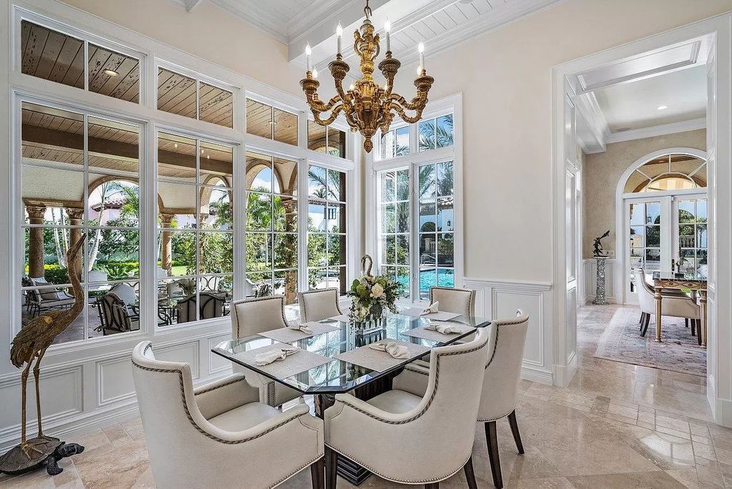 The Palm Beach Estate is a magnificent property established in Palm Beach Island with close proximity to the Ocean now available for sale. This home located at 120 Clarendon Ave, Palm Beach, Florida; offering 8 bedrooms and 11 bathrooms with over 9,400 square feet of living spaces.