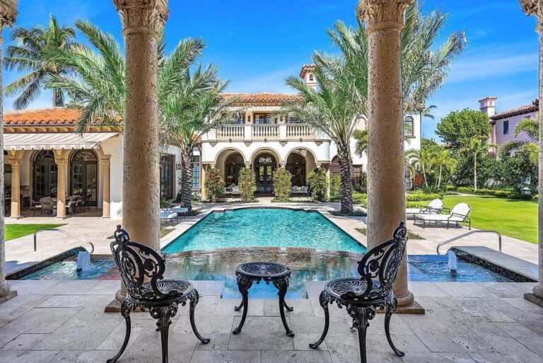 This $22,900,000 Magnificent Palm Beach Estate Perfect for Entertaining