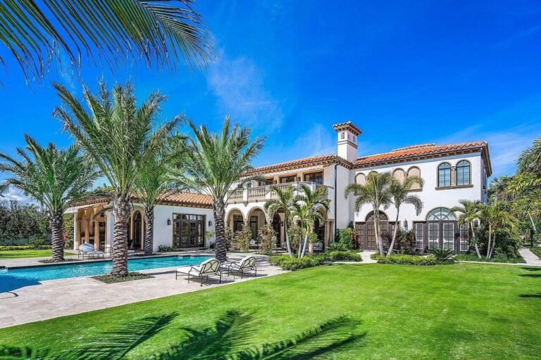 This 22,900,000 Magnificent Palm Beach Estate Perfect for Entertaining