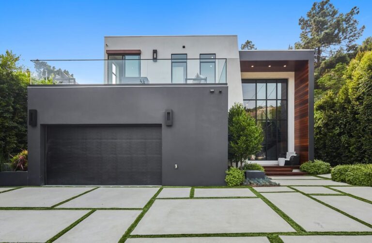 This $3,995,000 Newly Constructed Home in Beverly Hills is The Pinnacle of Modern Design