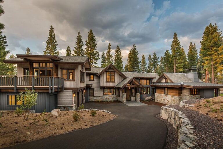 This $6,595,000 Martis Camp Home Accented by Views of The Carson Range