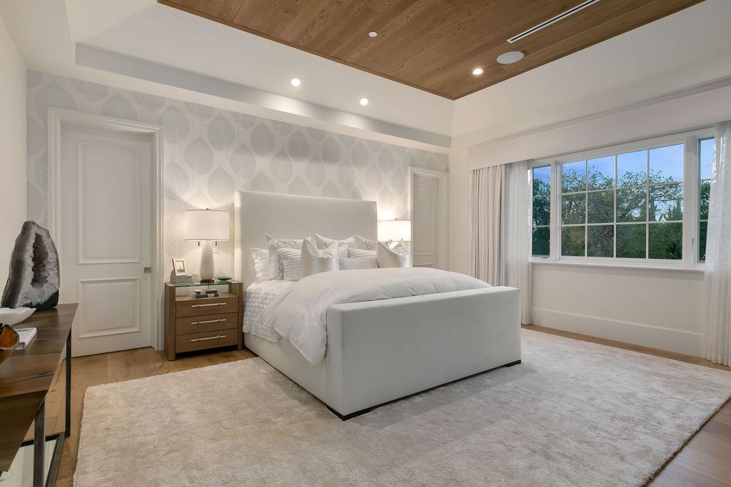 The Home in Encino has every first class amenity imaginable with unparalleled luxury and exquisite finishes now available for sale. This home located at 16701 Bajio Ct, Encino, California; offering 6 bedrooms and 8 bathrooms with over 9,000 square feet of living spaces. 