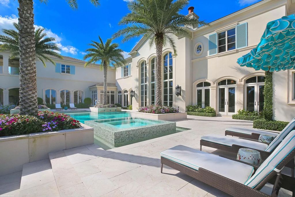 The Custom Home in Florida is a luxurious estate situated on the finest lot in prestigious Old Palm now available for sale. This home located at 11748 Bella Donna Ct, Palm Beach Gardens, Florida; offering 6 bedrooms and 9 bathrooms with over 10,000 square feet of living spaces.
