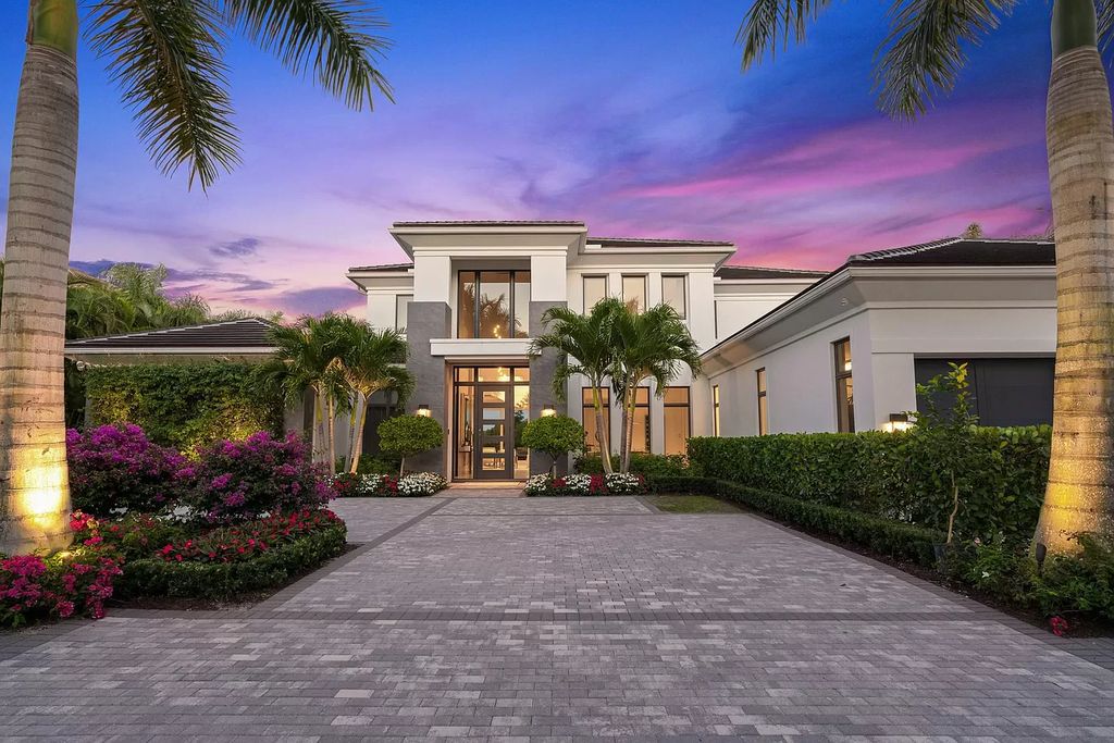 The Home in Palm Beach Gardens is a spectacular modern estate in the exclusive old palm golf club with water feature views now available for sale. This home located at 11768 Calla Lilly Ct, Palm Beach Gardens, Florida; offering 5 bedrooms and 8 bathrooms with over 7,400 square feet of living spaces.