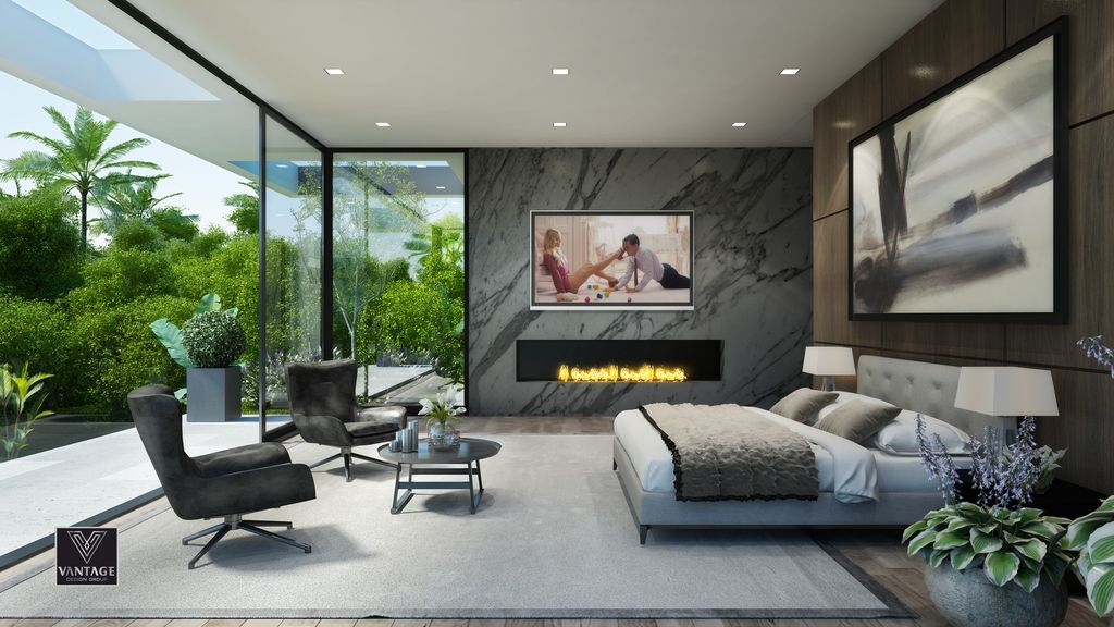 Design Concept of Lavish Bel Air Mansion is a project located in one of the best streets of Los Angeles, California was designed in concept stage by CLR Design Group; it offers luxurious modern living of 12,000 square feet with 7 bedrooms and 9 bathrooms.