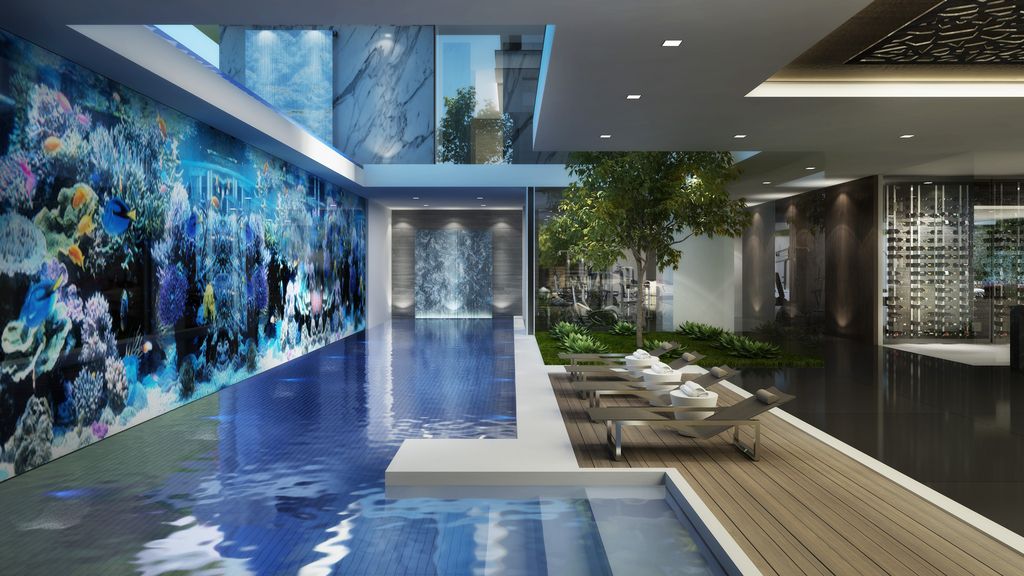 Special Bel Air mansion conceptual design in Los Angeles by CLR Design  Group 