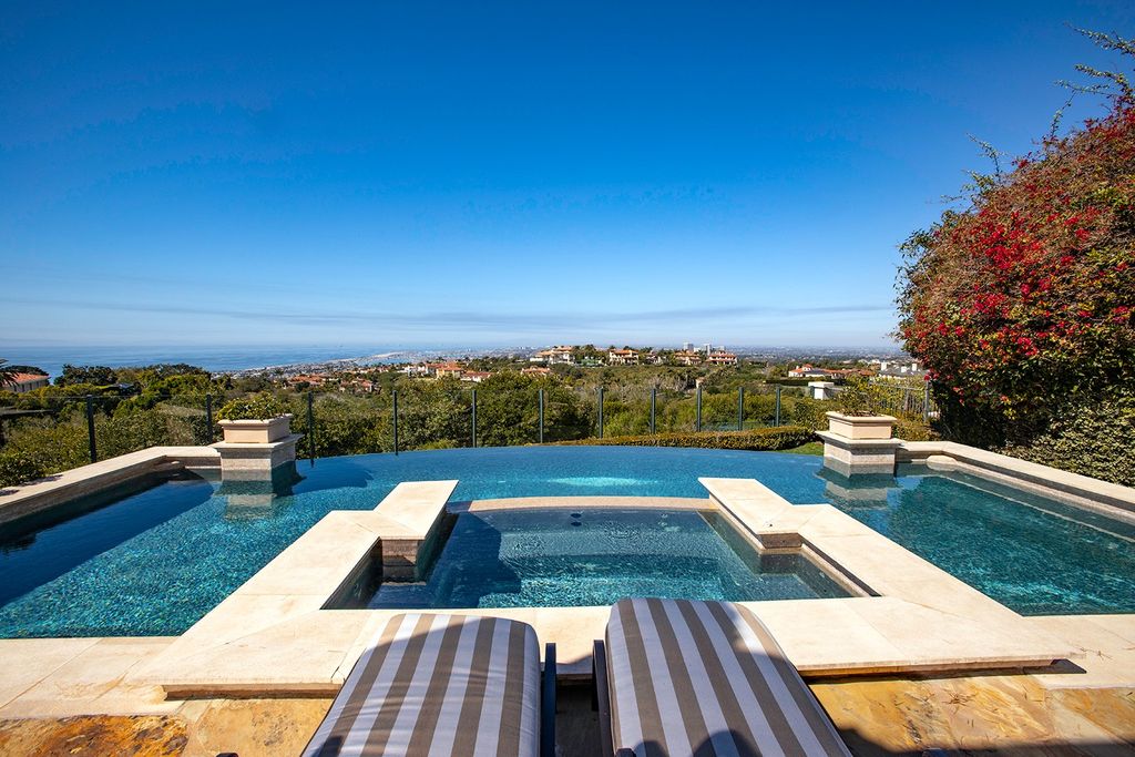 The Newport Coast Home boasts coastal southern California grandeur throughout on a front row unobstructed hilltop now available for sale. This home located at 7 Sailcrest, Newport Coast, California; offering 7 bedrooms and 8 bathrooms with over 9,800 square feet of living spaces.
