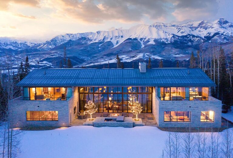 A $36,800,000 Colorado Ski Resort Property with Magnificent Views and Alpenglow Sunsets