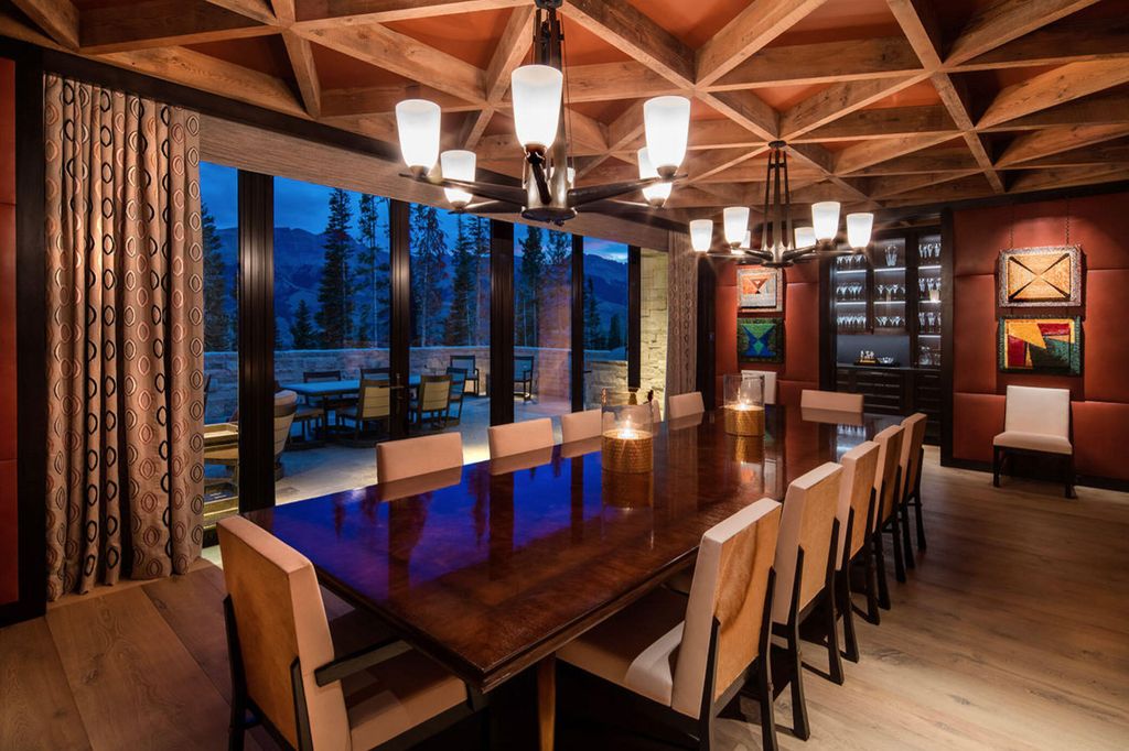 The Colorado Ski Resort is one of the finest properties in North America with unparalleled and stunning setting now available for sale. This home located at 137 Hood Park Rd, Mountain Village, Colorado; offering 8 bedrooms and 13 bathrooms with over 18,000 square feet of living spaces.
