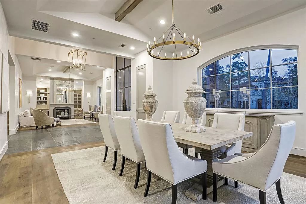 The Home in Houston is a breathtaking new construction with 2 exquisite Masters and a sophisticated outdoor living now available for sale. This home located at 11614 Starwood Dr, Houston, Texas; offering 5 bedrooms and 8 bathrooms with over 7,800 square feet of living spaces.