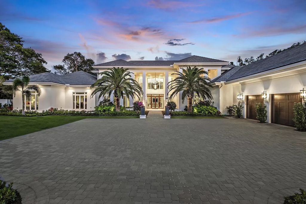 The Stuart Home is a magnificent St. Lucie River estate resting majestically on 2.4 Acres with the exquisite interior now available for sale. This home located at 3884 SE Old Saint Lucie Blvd, Stuart, Florida; offering 5 bedrooms and 9 bathrooms with over 13,000 square feet of living spaces.