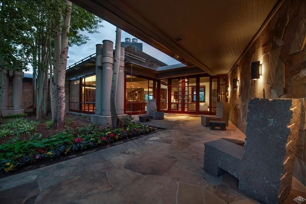 The Avon Contemporary Home is one of the finest mountain retreats ever built in the Vail Valley with exceptional quality now available for sale. This home located at 56 Rose Crown, Avon, Colorado; offering 6 bedrooms and 9 bathrooms with over 10,000 square feet of living spaces.