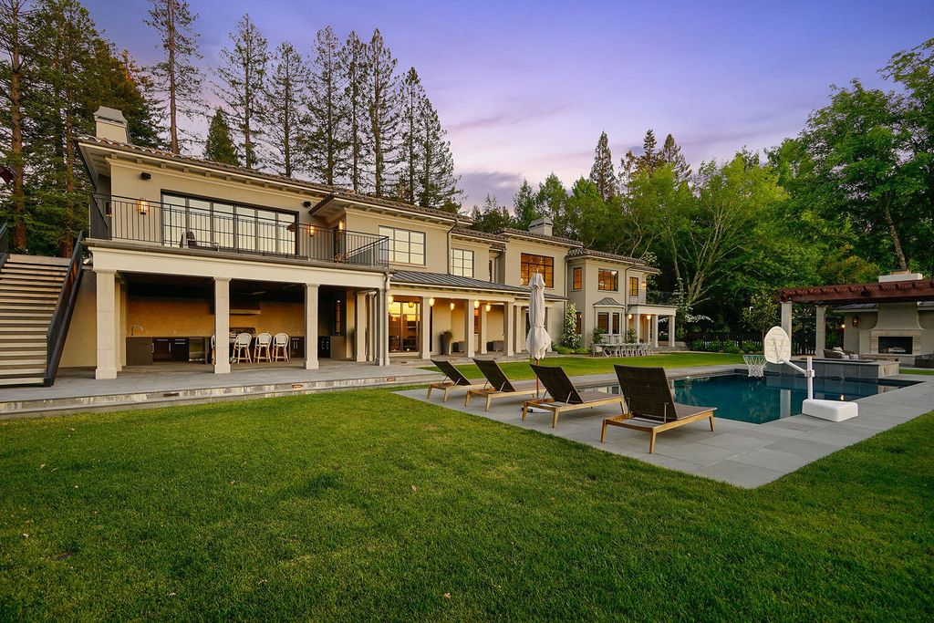 The Home in Orinda is a resort like estate where perfect design meets exquisite taste and unparalleled craftsmanship now available for sale. This home located at 519 Miner Rd, Orinda, California; offering 5 bedrooms and 9 bathrooms with over 7,000 square feet of living spaces. 