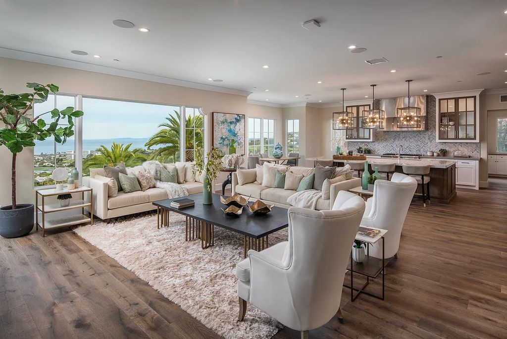 The Home in La Jolla is a Brand new construction on Muirlands Drive with panoramic ocean, village, and golf course views now available for sale. This home located at 1206 Muirlands Dr, La Jolla, California; offering 8 bedrooms and 8 bathrooms with over 7,700 square feet of living spaces.