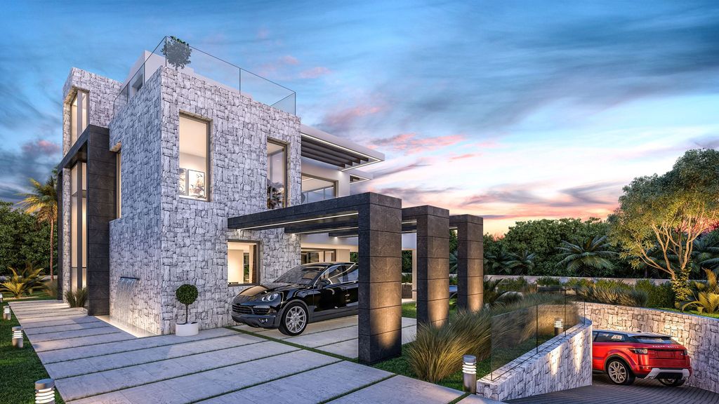 Conceptual Design of Villa Origami is a project located in Spain was designed in conceptual stage by B8 Architecture and Design Studio in Modern style; it offers luxurious modern living with 5 bedrooms and 5 bathrooms.