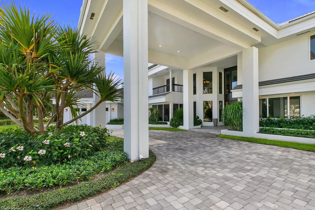 The Contemporary Home is a Beautifully remodeled 2 story home in Palm Beach Polo in relaxed elegance now available for sale. This home located at 2771 Long Meadow Dr, Wellington, Florida; offering 6 bedrooms and 7 bathrooms with over 8,300 square feet of living spaces.
