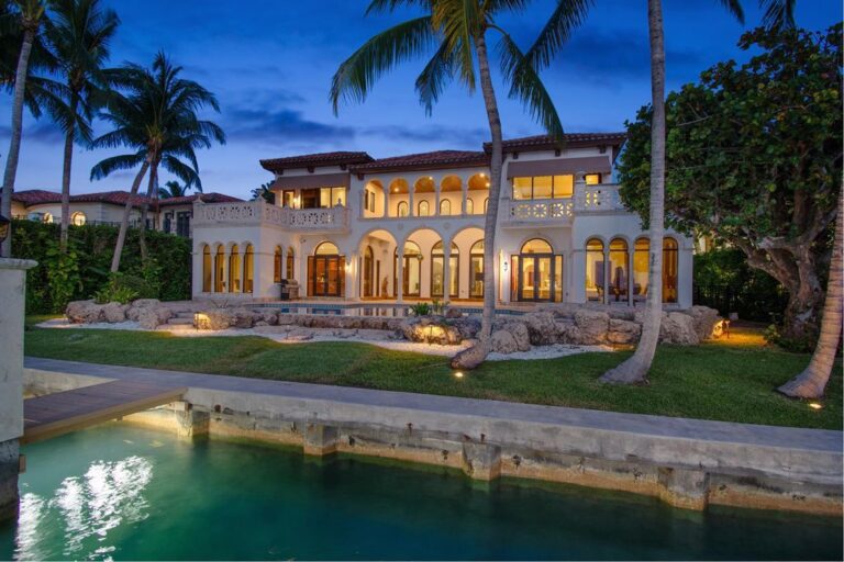 Exclusive Mediterranean Architecture In Bal Harbour, Florida