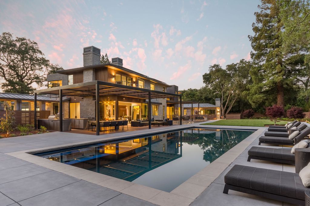 Extraordinary Modern home in Atherton built by Owen Signature Homes