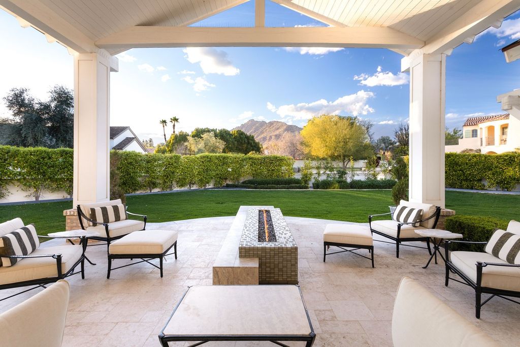 The Scottsdale Home is a exclusive privately gated estate with Camelback Mountain views and first class timeless finishes now available for sale. This home located at 6426 E Exeter Blvd, Scottsdale, Arizona; offering 4 bedrooms and 7 bathrooms with over 7,600 square feet of living spaces.