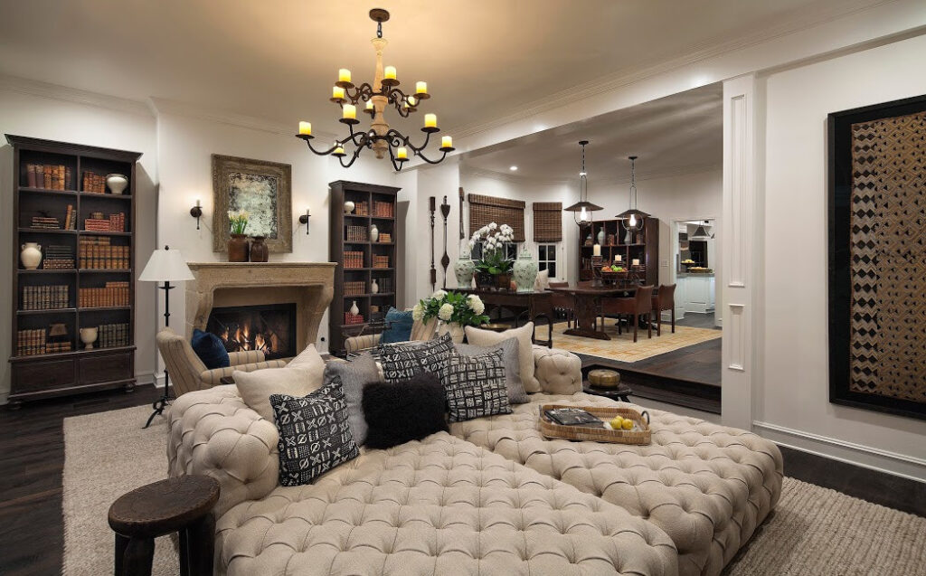 Interior Design of Globally Curated in Marina del Rey with perfect combination of luxury and classic style