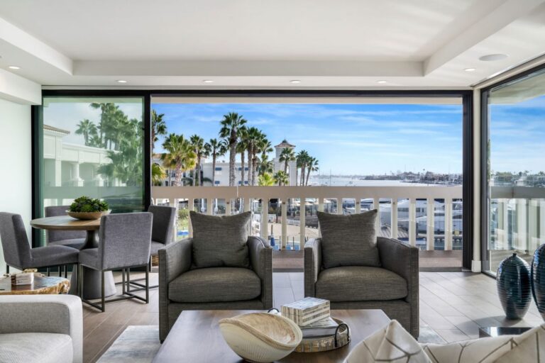 Luxury interiors of Bright Balboa Bay Resort by Bassman Blaine Home
